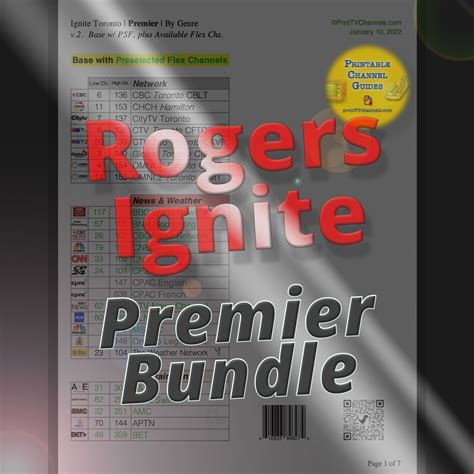 rogers ignite tv premier package.